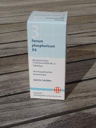 BIOCHEMIE 3 Ferrum phosphoricum D 6